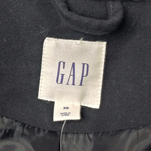 NWT GAP Marching Band Jacket Black Gold Embellished XS Military - Picture 8 of 13